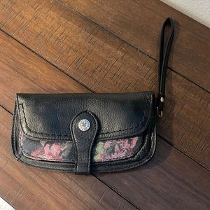 Lucky Brand Leather Wristlet